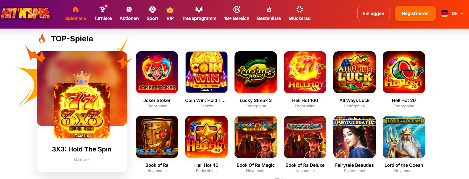 hitnspin casino paypal