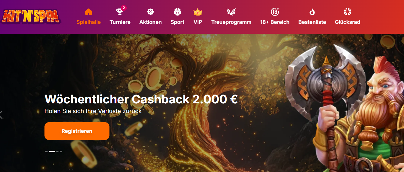 hitnspin casino klarna